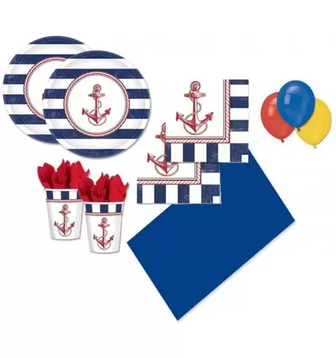 KIT N.4 COORDINATO " ANCORA " NAUTICA