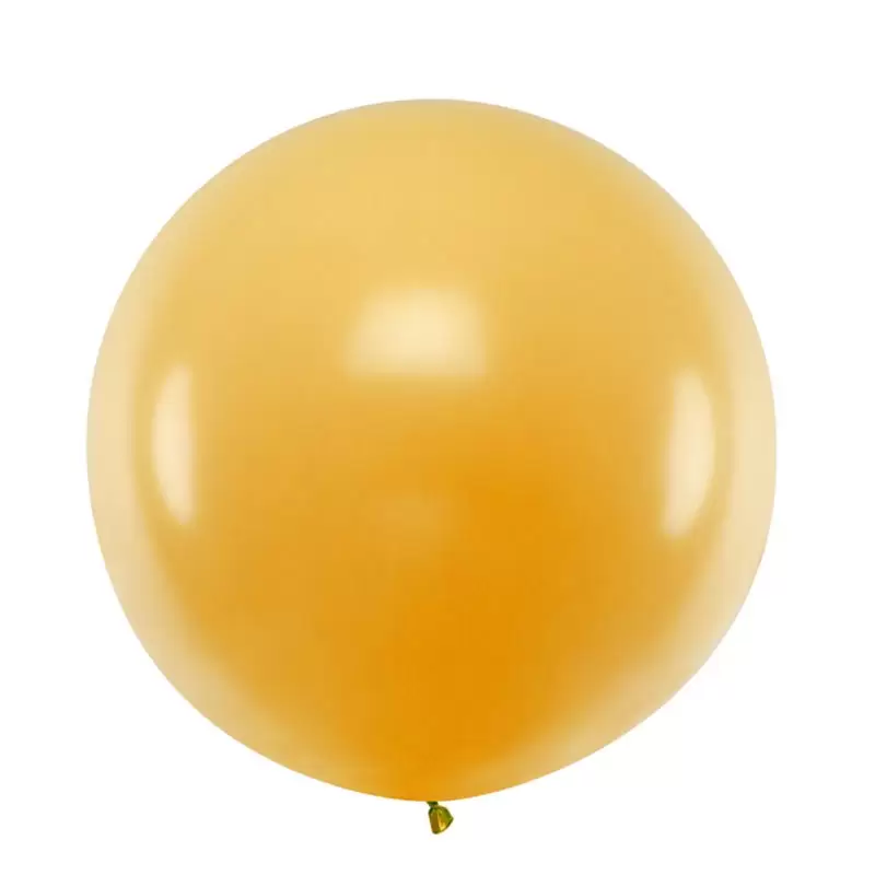 PALLONCINO ROTONDO 1 M ORO METALLIZZATO - OLBO-060