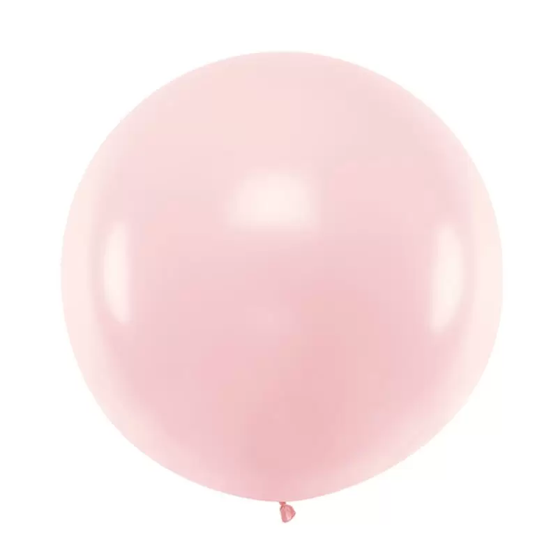PALLONCINO ROTONDO 1 M ROSA PASTELLO - OLBO-081B