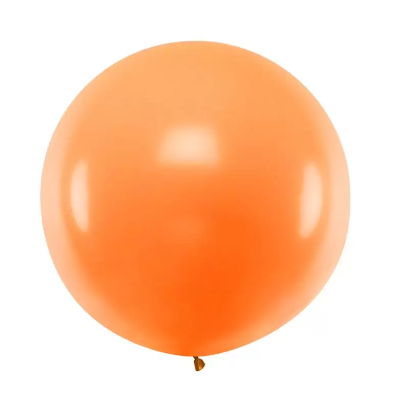 PALLONCINO ROTONDO ARANCIONE PASTELLO 1 M - OLBO-007