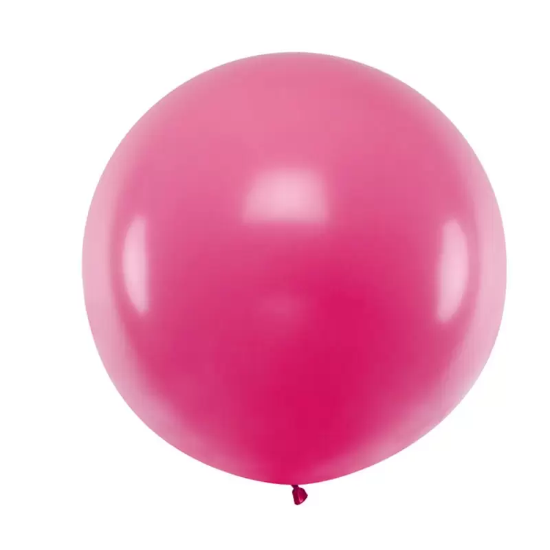 PALLONCINO ROTONDO FUCSIA PASTELLO 1 M - OLBO-034