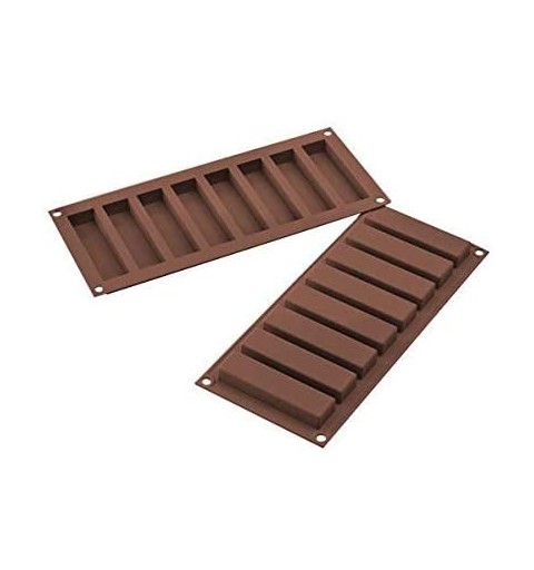 STAMPO IN SILICONE 8 BARRETTE MY SNACK 100 X 26 H 16 MM - 26.184.77.0065