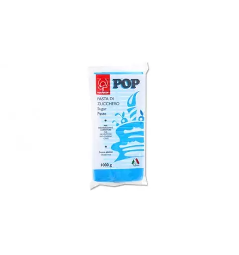 PASTA DI ZUCCHERO CIANO POP MODECOR 1 KG