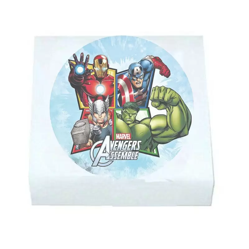 20 QUADRATINI DI MARSHMALLOW AVENGERS