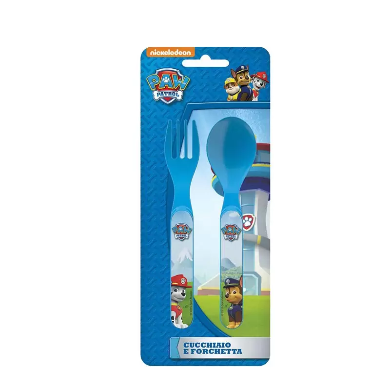 POSATE PAW PATROL DI PLASTICA