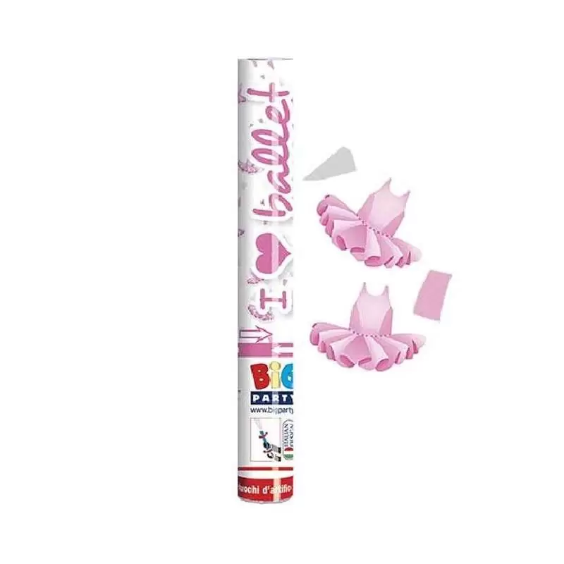 Tubi sparacoriandoli ballerina