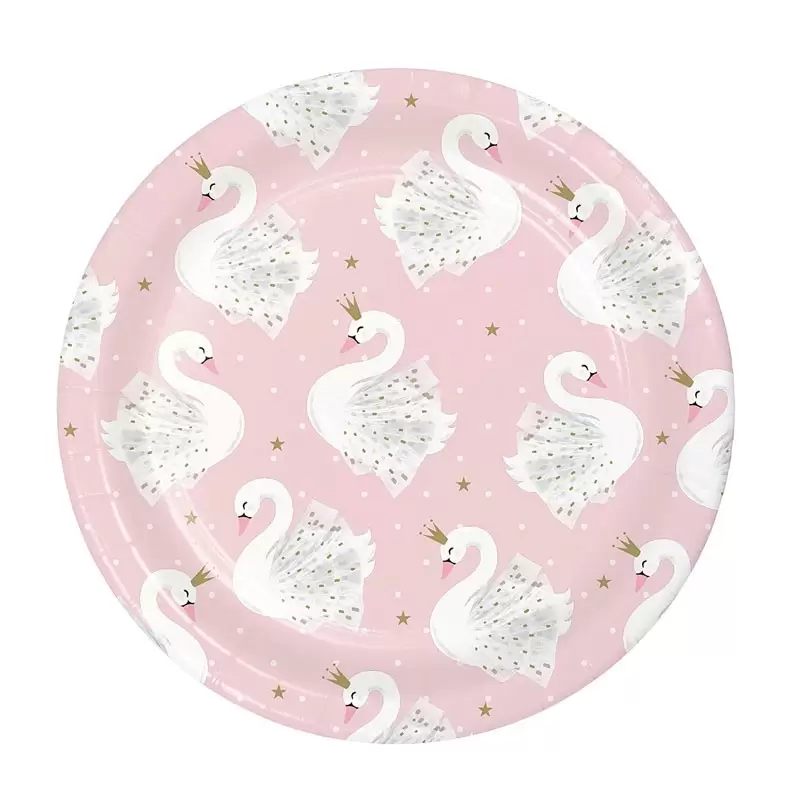 Piatti Dessert Cigno reale 18cm  8pz - 343838