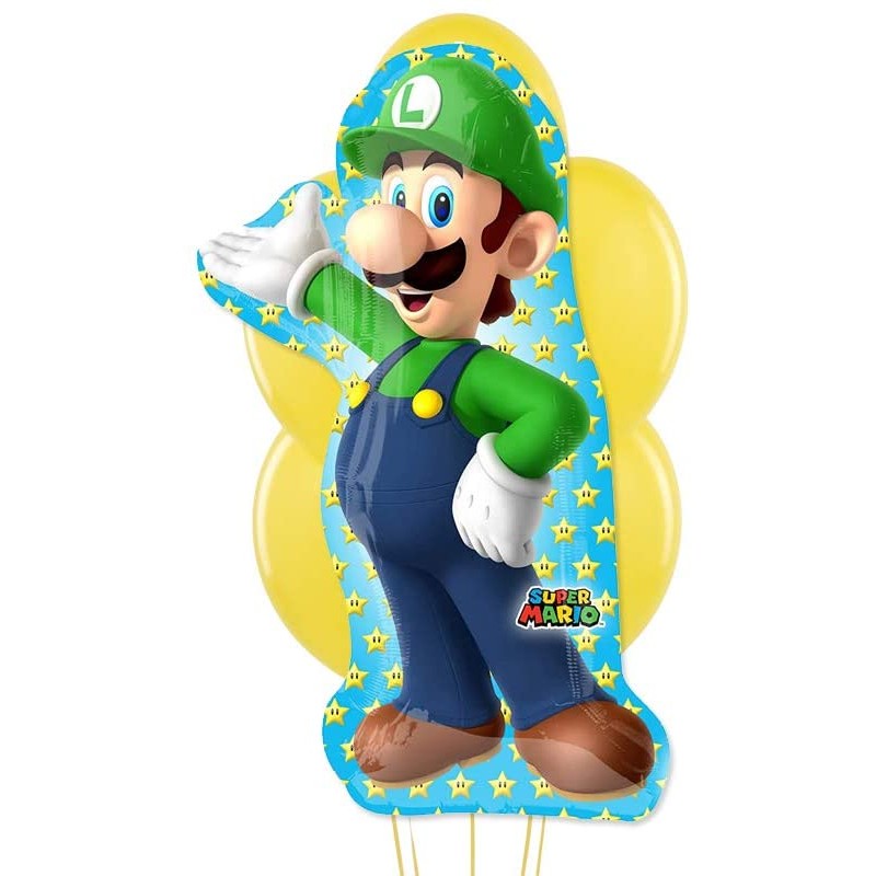 Palloncini Luigi Super Mario