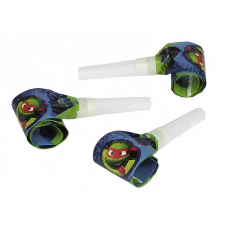 6 TROMBETTE TARTARUGHE NINJA