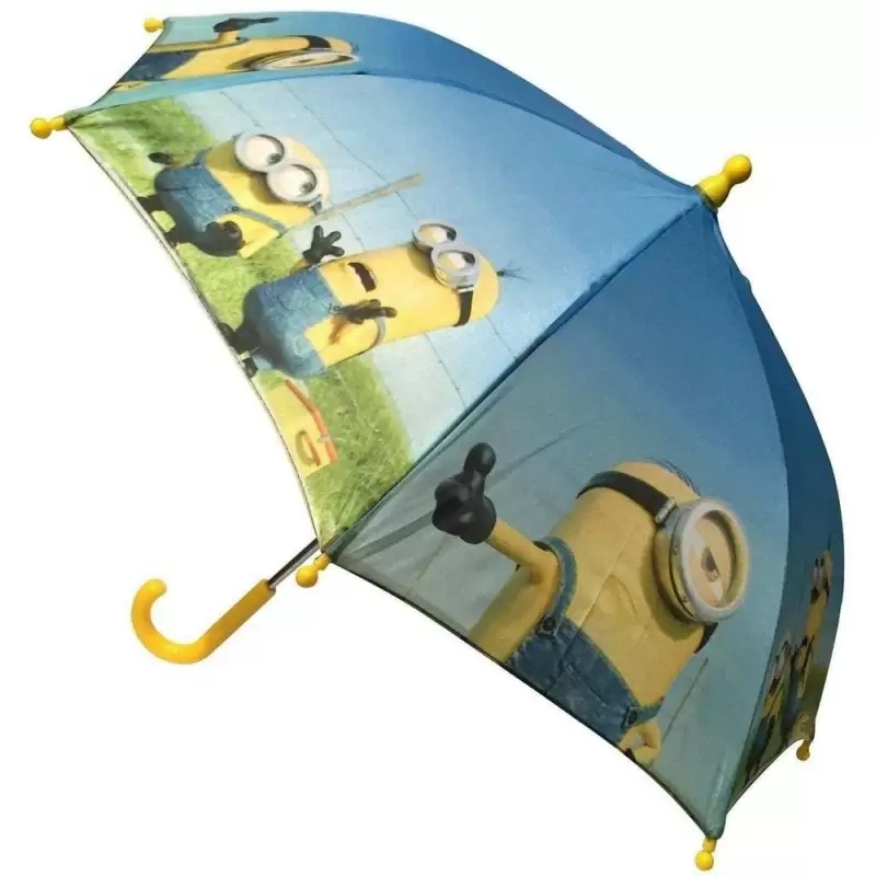 75044 OMBRELLO CATTIVISSIMO ME MINIONS MANUALE LUNGO PER BAMBINI RAGAZZI PIOGGIA