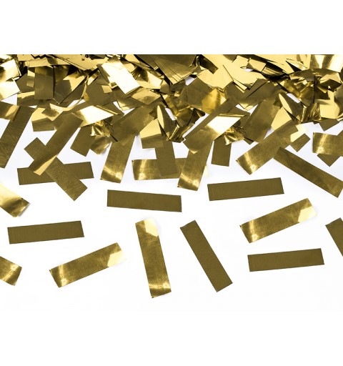 3 TUBI SPARACORIANDOLI METALLIC ORO POPPER GOLD