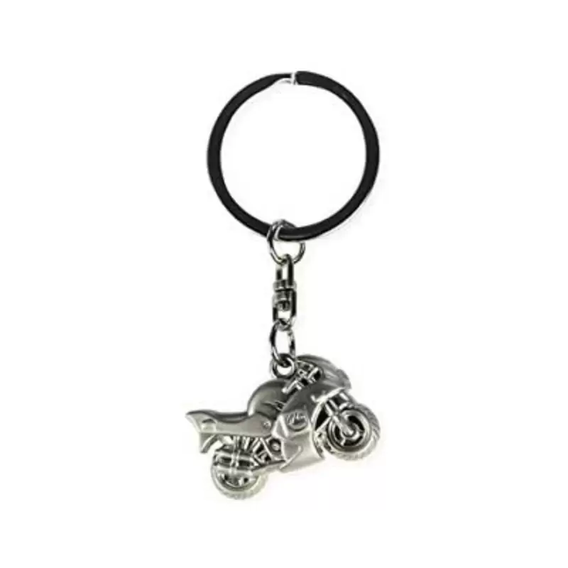 PORTACHIAVI MOTO SATINATA - 1 PZ