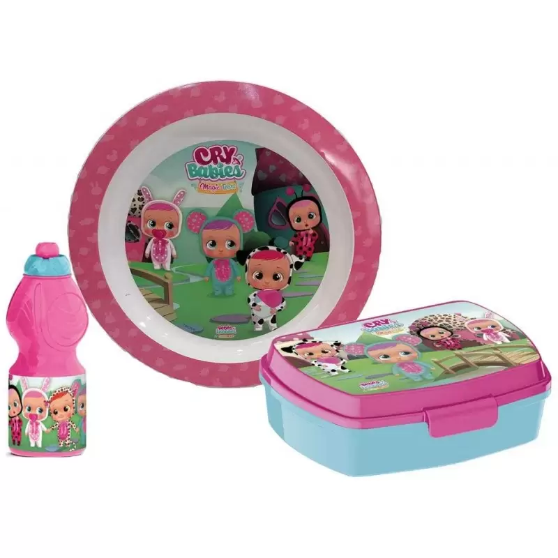 SET MERENDA CRY BABIES N.2