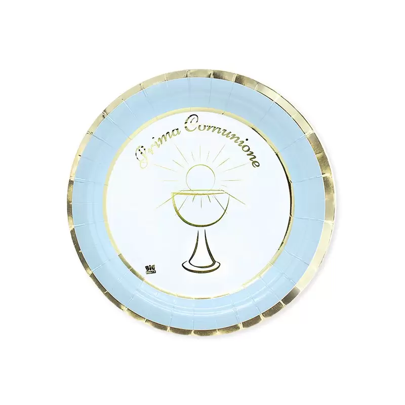 KIT N.3 COMUNIONE CHIC CELESTE