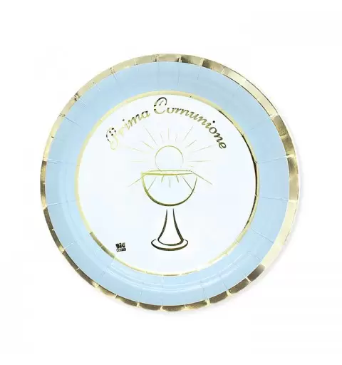 KIT N.3 COMUNIONE CHIC CELESTE