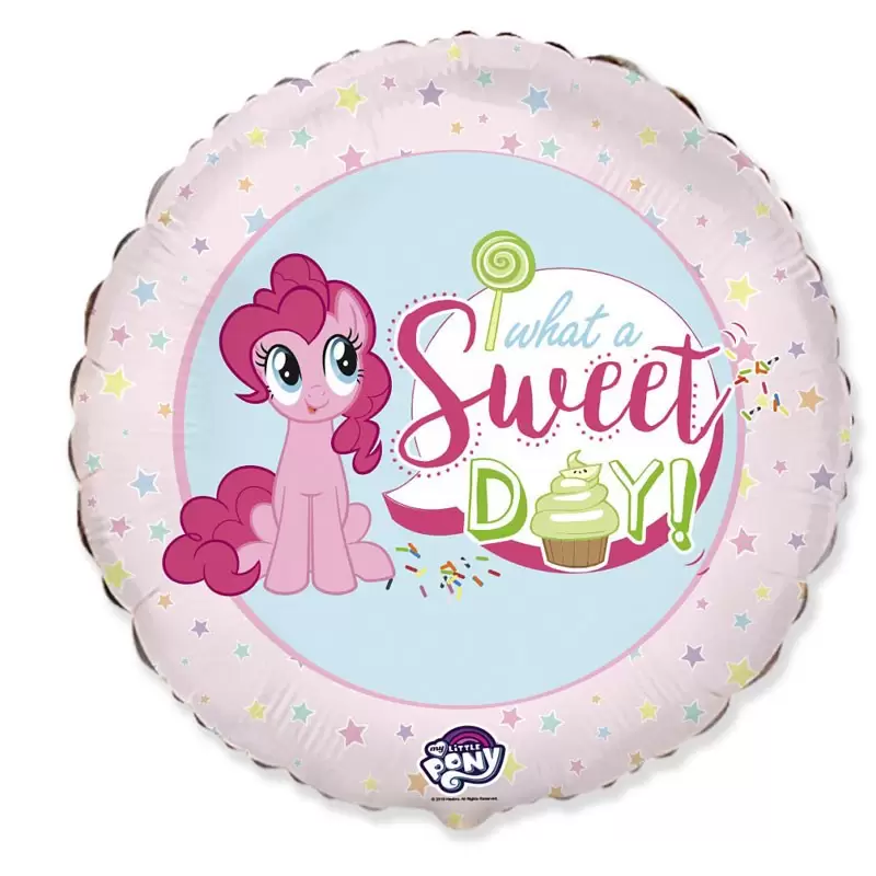 Palloncino foil my little pony sweet day 45 cm 18\'\' 401589