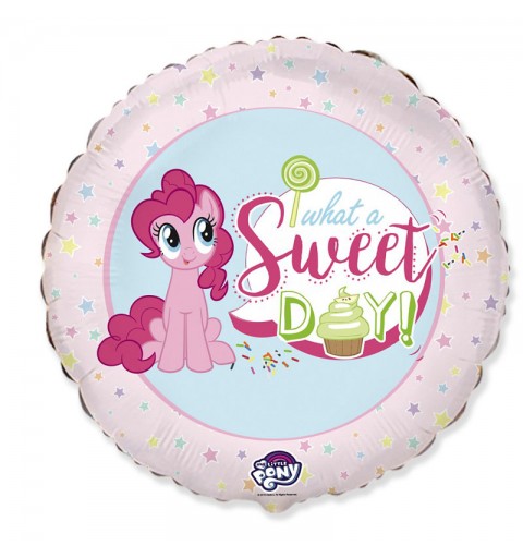 Palloncino foil my little pony sweet day 45 cm 18\'\' 401589