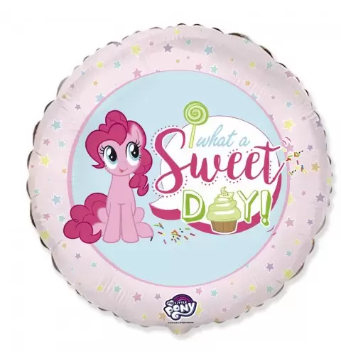 Palloncino foil my little pony sweet day 45 cm 18\'\' 401589