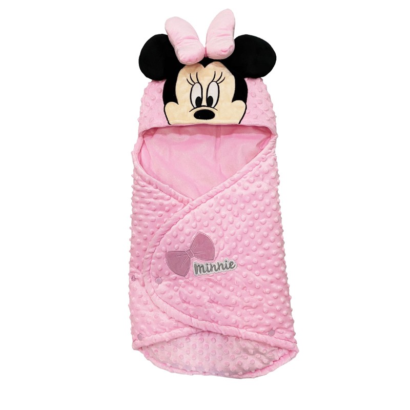 Baby Sac - Sacco Nanna Minnie Mouse 0-12 Mesi Rosa  XU0318XD