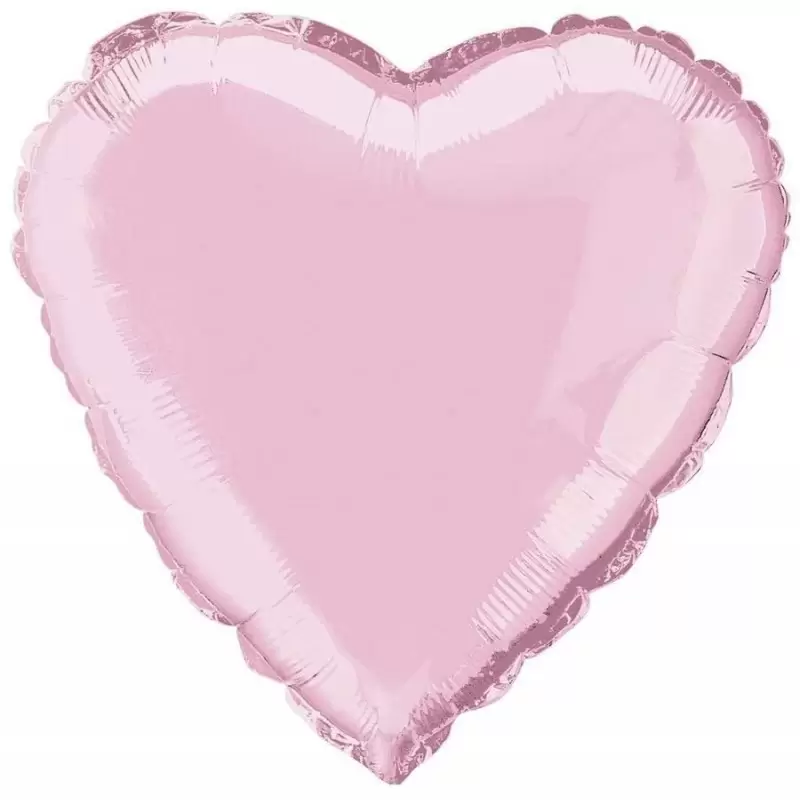 PALLONCINO FOIL CUORE ROSA