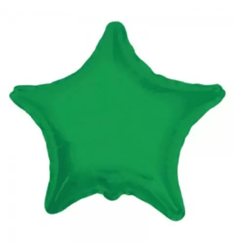 PALLONCINO FOIL STELLA VERDE SMERALDO