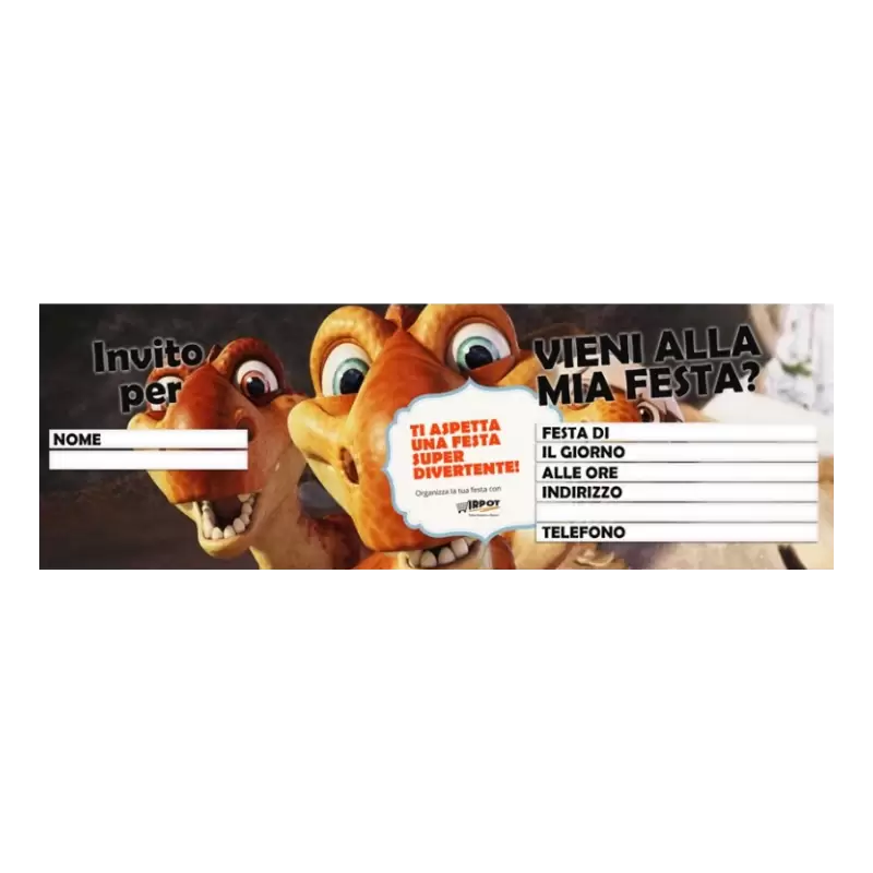INVITI DINOSAURI