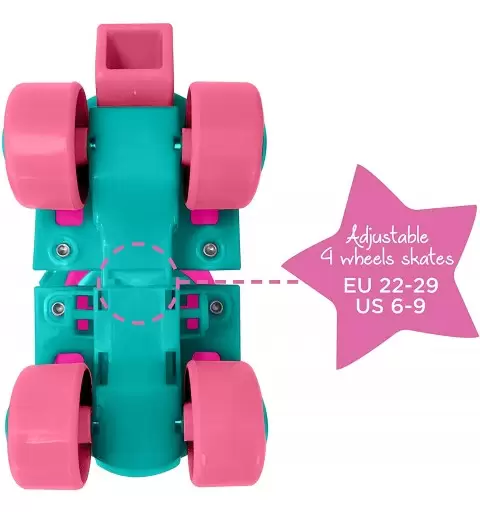 PATTINI UNICORNO 4 RUOTE TAGLIA 22-29