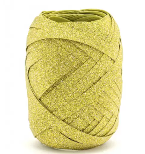 NASTRINO ORO GOLD GLITTER 5 MM x 10 MT - 1 ROTOLO