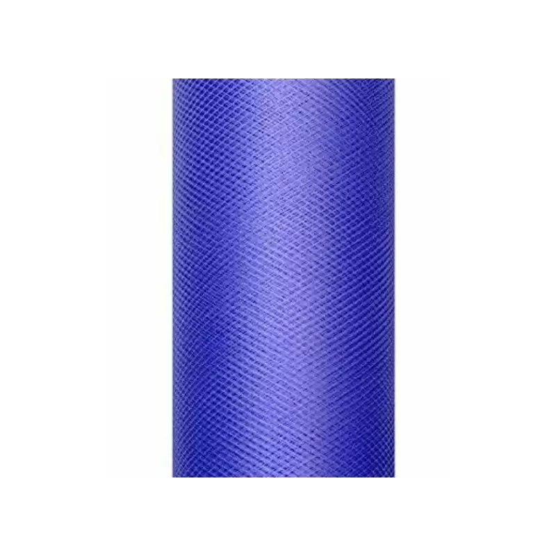 ROTOLO DI TULLE BLU 12.5CM X 100 MT