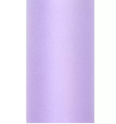 ROTOLO TULLE 100 MT 12,5 CM LILLA