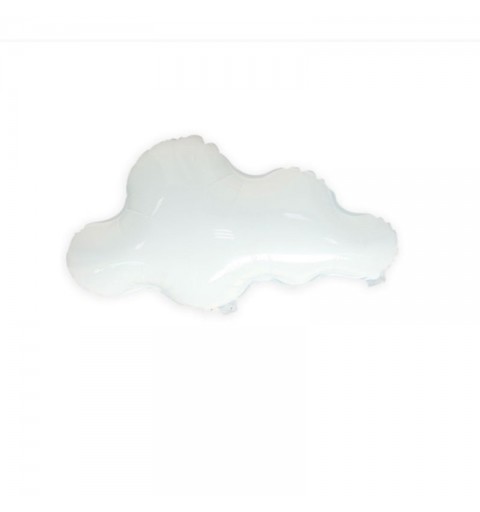 palloncino Supershape nuvola bianca 60 x 100 cm 996271-01