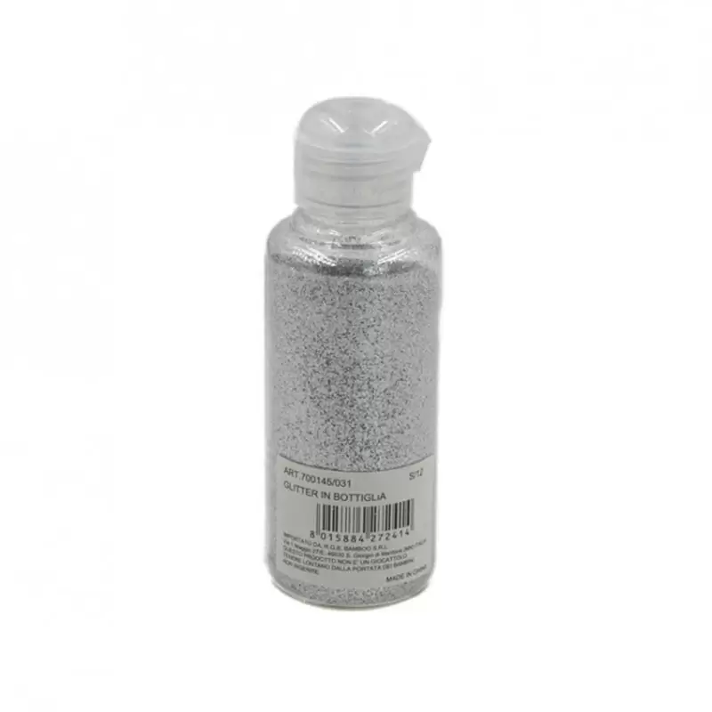 polvere glitterata argento silver porporina 70 g 700145/031