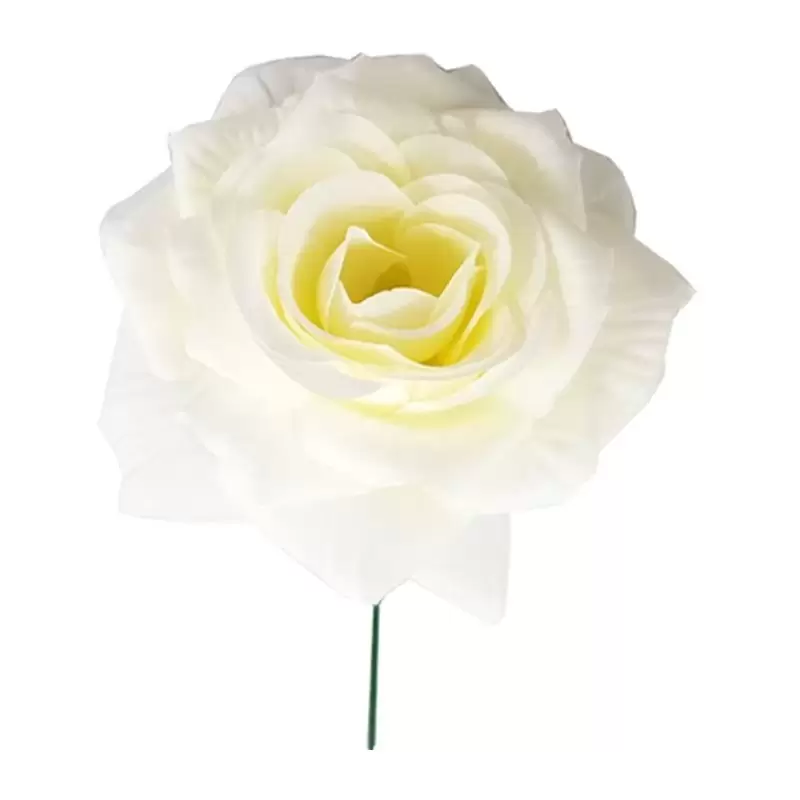 12 ROSE BIANCHE ARTIFICIALI