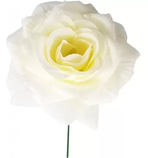 12 ROSE BIANCHE ARTIFICIALI