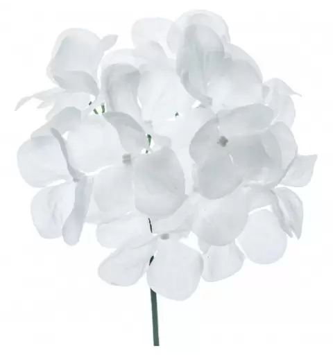 ORTENSIE BIANCHE ARTIFICIALI - 12 PICKS