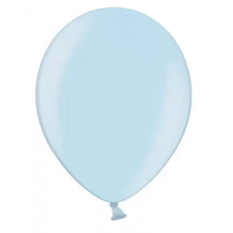 Palloncini celesti baby blue metallici 27 cm 50 PZ SB12M-011-50