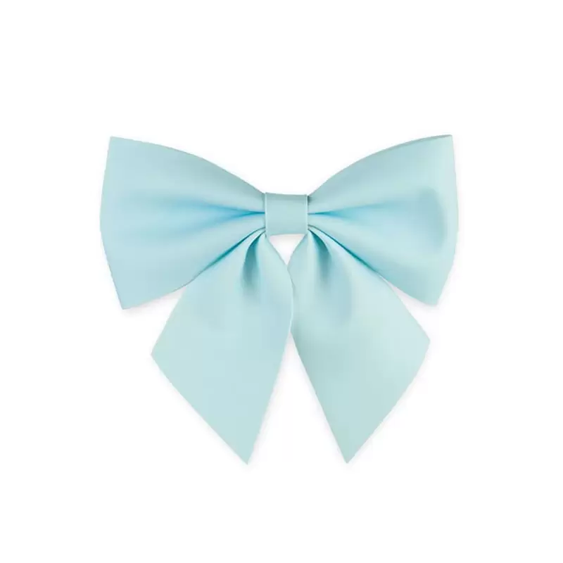 fiocco nascita azzurro da appendere 28366 30 cm in gomma crepla