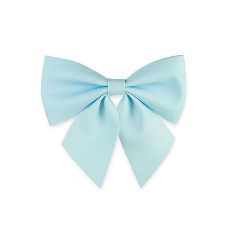 fiocco nascita azzurro da appendere 28366 30 cm in gomma crepla