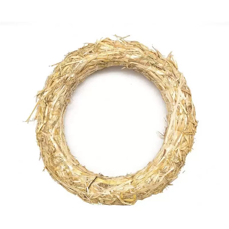 3 GHIRLANDE DI PAGLIA 40 CM