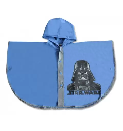 MANTELLA PONCHO IMPERMEABILE STAR WARS AZZURRA XS