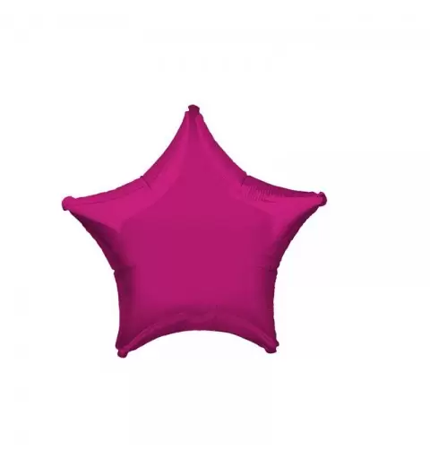 5 mini shape Mylar stella fucsia 9 34074-09