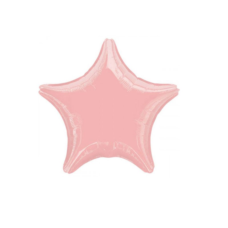 5 mini shape Mylar stella rosa 9 34020-09