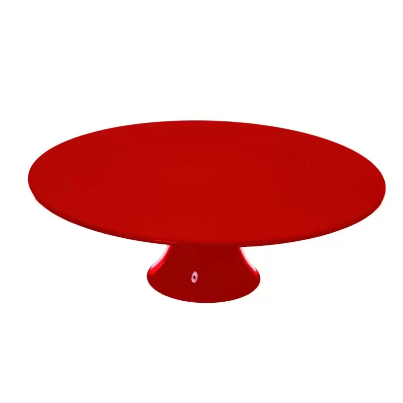 Alzatina in plastica rossa 22 X 9,5 CM - 617527