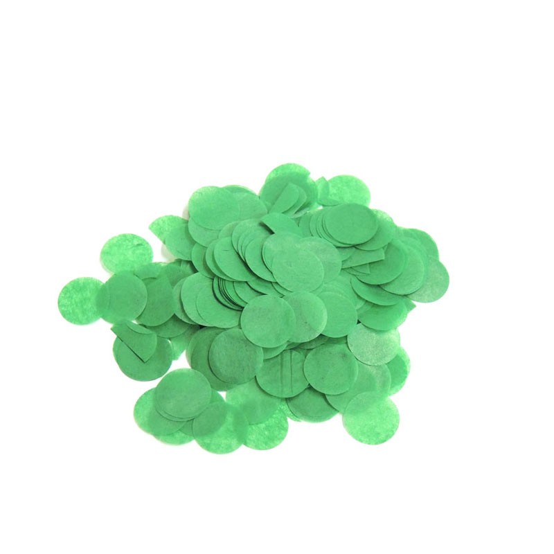 Coriandoli - Confetti carta verde per Palloncini 1,8 cm 15 g. 988139