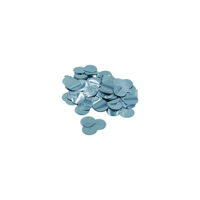 Coriandoli - Confetti celeste light blue metallizzati per Palloncini 2,3 cm 15 g. 988931