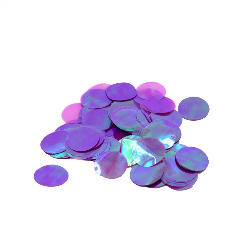 Coriandoli - Confetti iridescenti rosa per Palloncini 2,3 cm 15 g. 993232