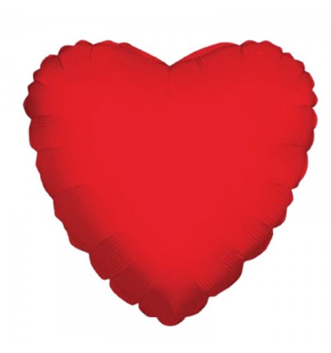 5 MINI SHAPE CUORE ROSSO 10 CM