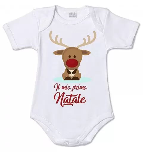 BODY IL MIO PRIMO NATALE RENNA 6 MESI