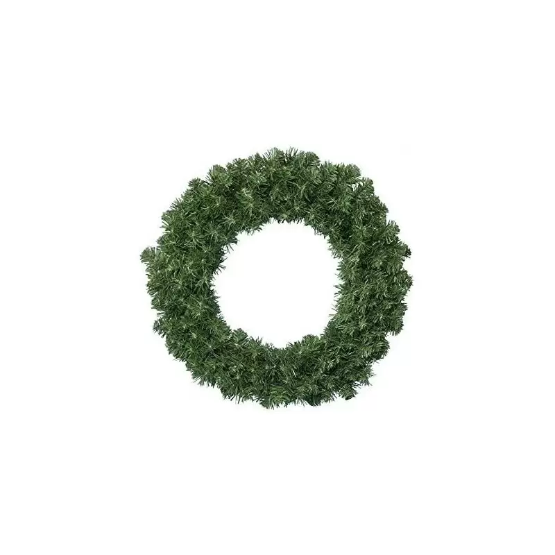 GHIRLANDA DI AGHI VERDE 45 CM ECOLOGICA