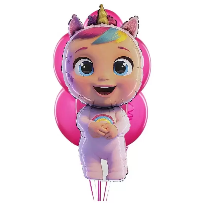COMPOSIZIONE DI PALLONCINI CRY BABIES